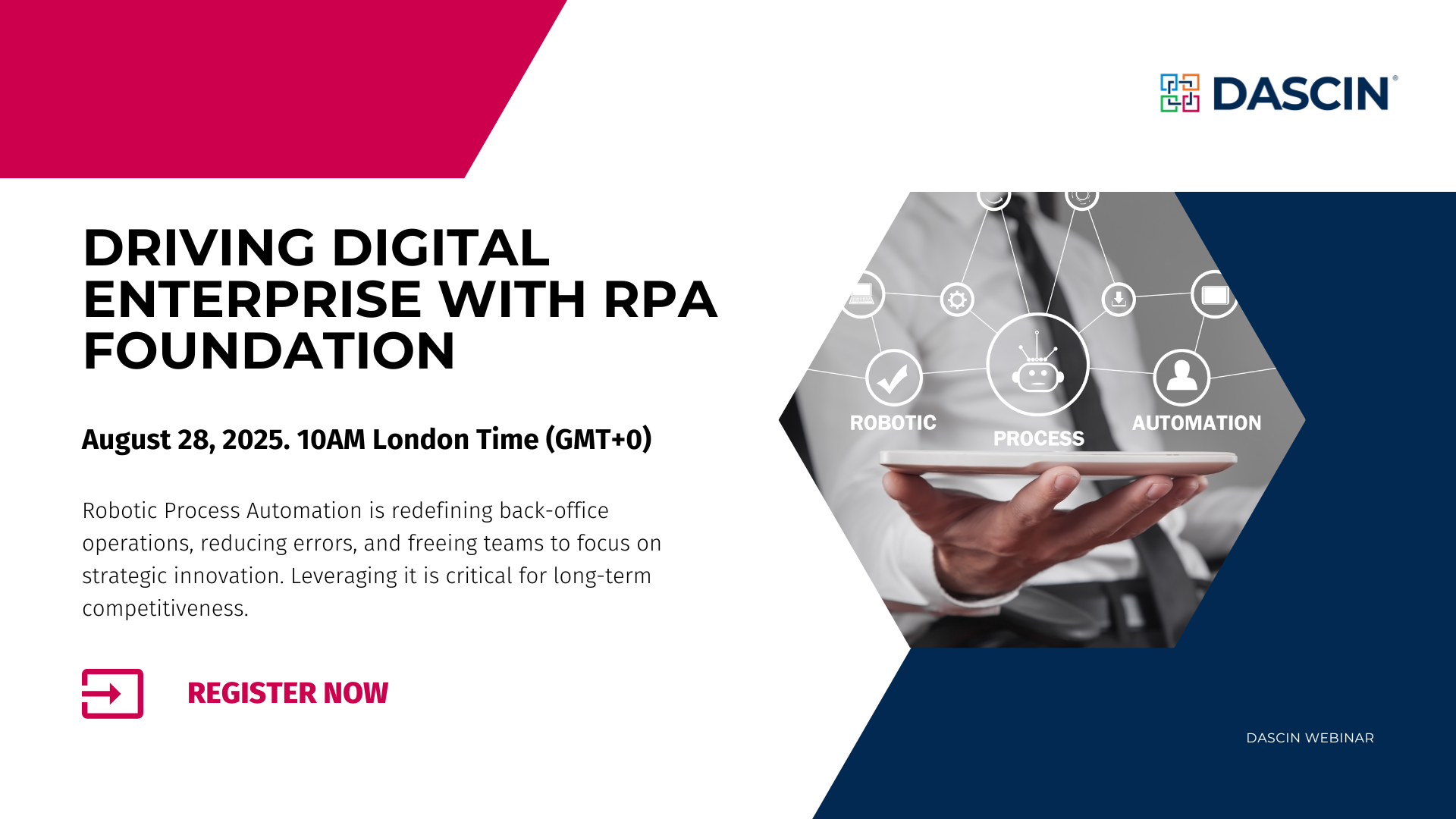 Driving Digital Enterprise with RPA Foundation
