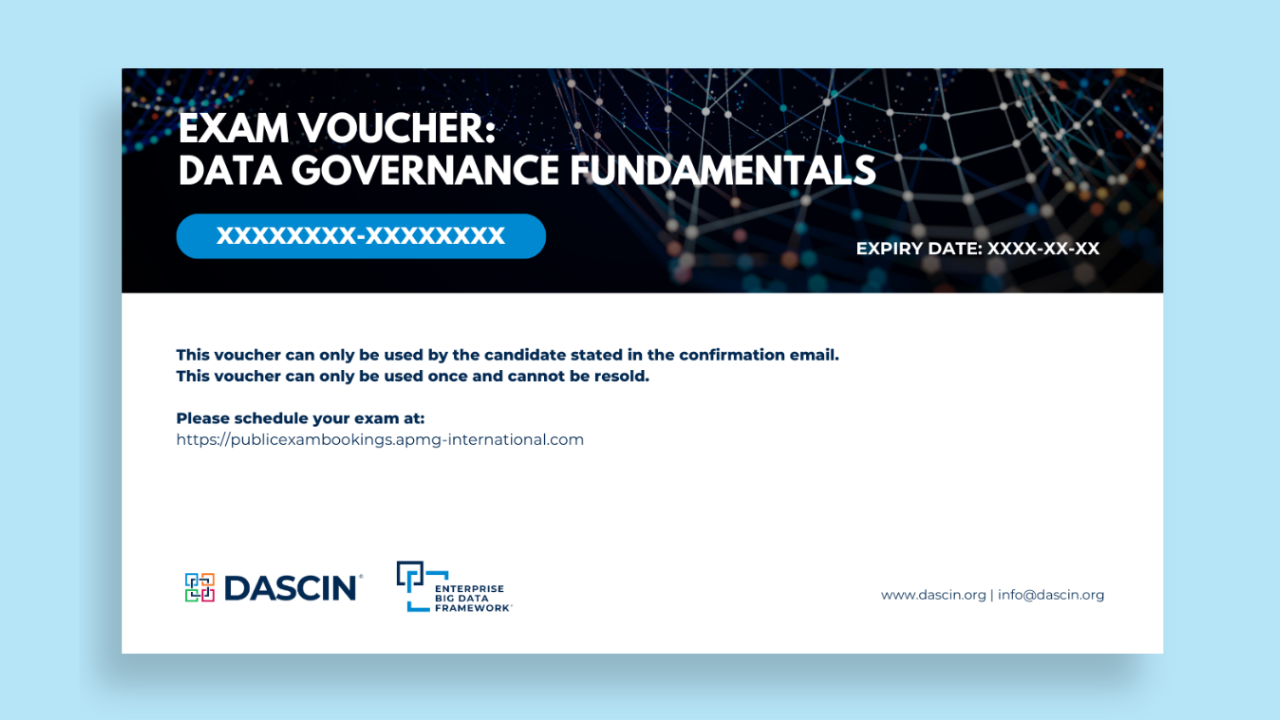 Data Governance Fundamentals Exam Voucher