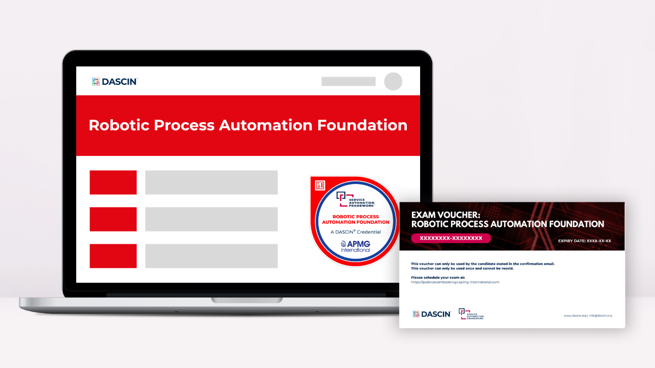 Robotic Process Automation Foundation E-learning and Exam